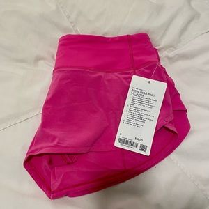Lululemon Speed Up Short 2.5 in Sonic Pink 💕
